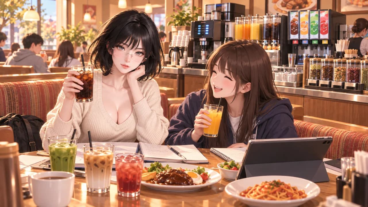 패밀리 레스토랑의 드링크바(Drink Bar) 문화 - 여행·관광 일본 문화
