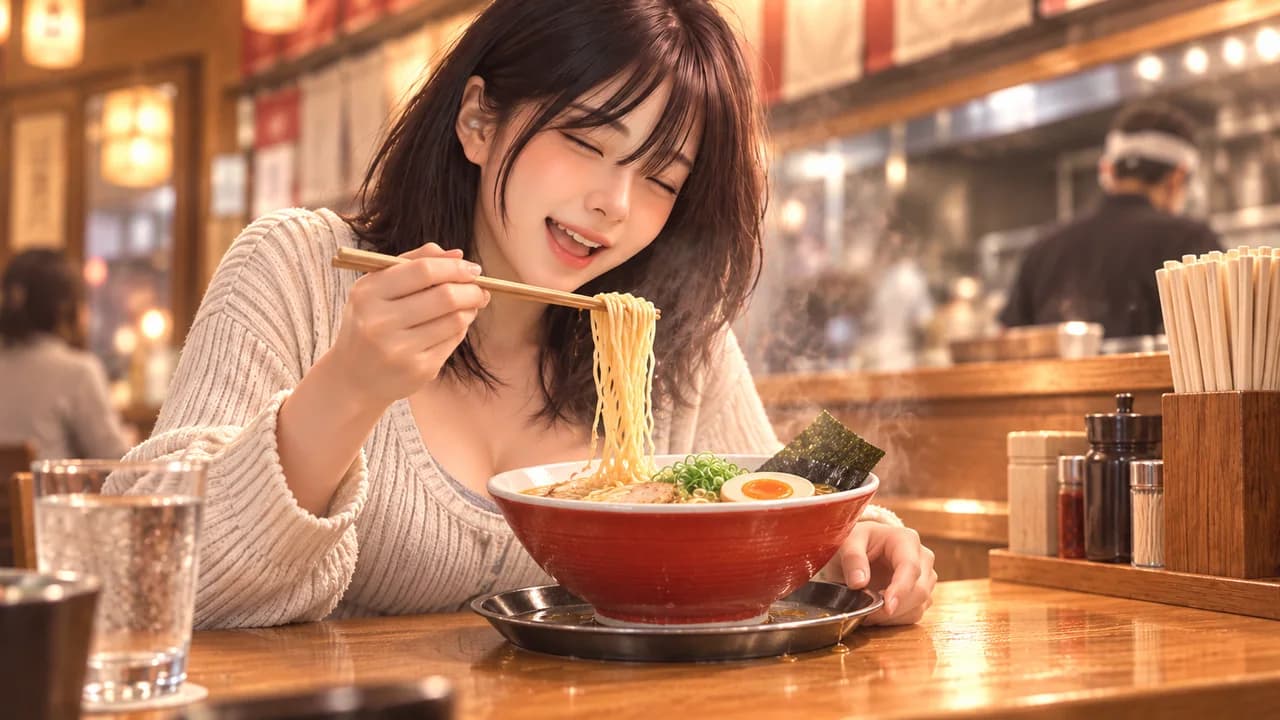 라멘 그릇 밑에 깔린 접시(밑받침)의 비밀 - 음식·미식 일본 문화