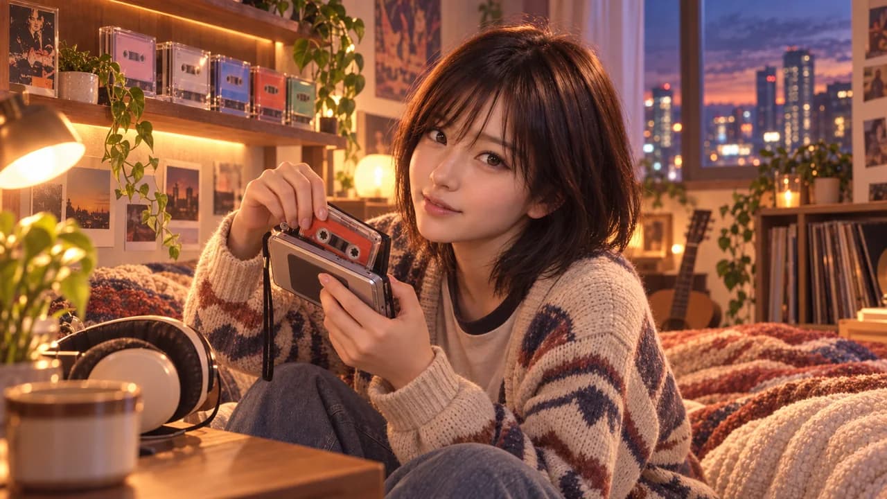 Z세대의 빈티지 감성 복고풍 카세트테이프 유행 - 2030·신조어 일본 문화